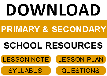JSS1 First Term Business Studies Lesson Note – Department in an Office/Organization